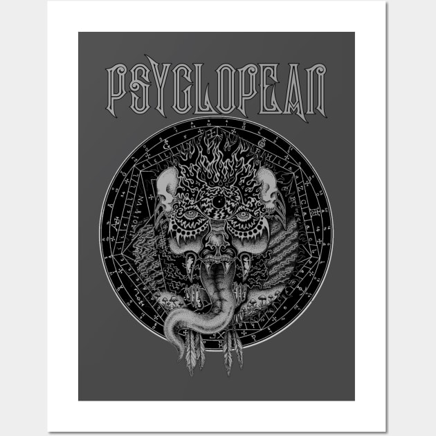 Psyclopean - Lovecraftian Ritual - Lovecraft, Mythos, Dark Ambient Wall Art by AltrusianGrace